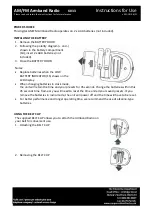 Предварительный просмотр 3 страницы Bergstrom K033 Manual