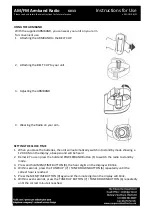 Предварительный просмотр 4 страницы Bergstrom K033 Manual