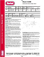 Preview for 2 page of Berkel 919M Specifications