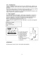 Предварительный просмотр 8 страницы Berkel BF+15F Use And Maintenance Manual