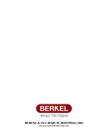 Preview for 82 page of Berkel BMS 22 T Operation And Maintenance Manual