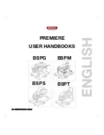 Berkel BSPG User Handbook Manual preview