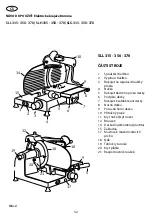 Предварительный просмотр 52 страницы Berkel DOMINA Series User Manual