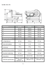 Предварительный просмотр 72 страницы Berkel DOMINA Series User Manual