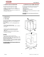 Preview for 8 page of Berkel Flywheel P15 series User Manual