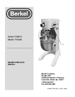 Preview for 1 page of Berkel FMS30 Owner'S Manual