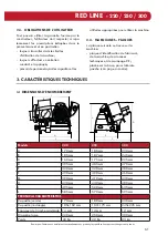 Preview for 61 page of Berkel RED LINE 220 User Manual