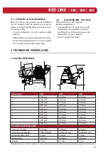 Preview for 79 page of Berkel RED LINE 220 User Manual