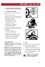 Preview for 89 page of Berkel RED LINE 220 User Manual