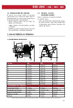 Preview for 97 page of Berkel RED LINE 220 User Manual