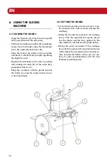 Preview for 14 page of Berkel VOLANO B3 User Manual