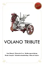 Berkel VOLANO TRIBUTE User Manual preview