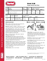 Preview for 2 page of Berkel X13E Specifications