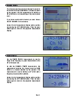 Предварительный просмотр 7 страницы Berkeley Varitronics Systems Wi-Fi Power Analyzer Manual