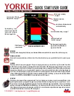 Berkeley Varitronics Systems Yorkie Quick Start User Manual предпросмотр