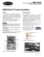 Berkeley BPC Series Quick Start Manual preview