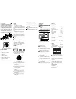 Предварительный просмотр 2 страницы Berker 2034 20 Operation And Installation Instructions