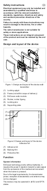 Предварительный просмотр 2 страницы Berker 2411 12 00 User Manual