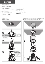 Предварительный просмотр 1 страницы Berker 7524 10 04 Installation Instructions