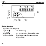 Предварительный просмотр 8 страницы Berker 7531 00 01 Operating Instructions Manual