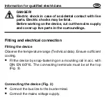 Предварительный просмотр 51 страницы Berker 7531 00 01 Operating Instructions Manual