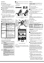 Предварительный просмотр 2 страницы Berker 7531 10 1 Series Operating And Assembly Instructions Manual