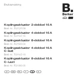 Preview for 65 page of Berker 7531 20 08 Operating Instructions Manual