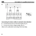 Предварительный просмотр 48 страницы Berker 7531 40 18 Operating Instructions Manual