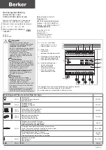 Предварительный просмотр 3 страницы Berker 75316017 Operation Instruction