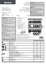 Berker 75318102 Manual предпросмотр