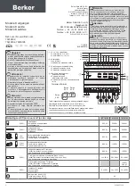 Предварительный просмотр 3 страницы Berker 75318102 Manual