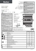 Preview for 3 page of Berker 75319000 Manual