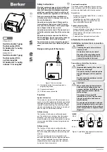 Berker 7534 10 11 Quick Start Manual preview