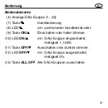 Предварительный просмотр 9 страницы Berker 7571 00 03 Operating Instructions Manual