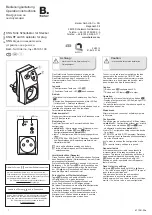 Berker 8510 51 00 Operation Instructions preview