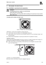 Preview for 3 page of Berker 8522 11 0 Series Operating Instructions Manual