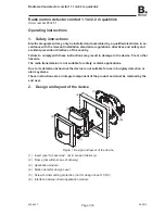 Berker 8534 51 series Operating Instructions Manual предпросмотр