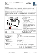 Preview for 1 page of Berker RMD 75314013 Technical Documentation Manual