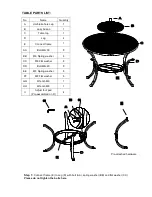 Preview for 2 page of Berkley Jensen BAR HARBOR 36084 Assembly Instructions Manual