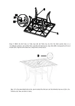 Preview for 3 page of Berkley Jensen GATHERING HEIGHT 9PC MILAN Assembly Instructions