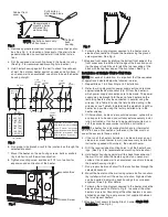 Предварительный просмотр 4 страницы Berko BDBSL Installation, Operation & Maintenance Instructions Manual