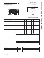 Berko QFG Series Submittal Sheet preview