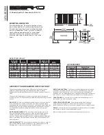 Preview for 2 page of Berko QFG Series Submittal Sheet