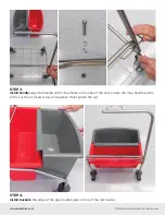 Предварительный просмотр 2 страницы Berkshire Cleanroom Mop Cart with Buckets Installation Instruction