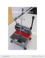 Предварительный просмотр 6 страницы Berkshire Cleanroom Mop Cart with Buckets Installation Instruction