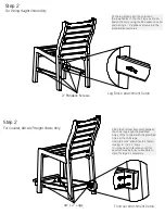 Предварительный просмотр 2 страницы Berlin Gardens Bristol Dining Chairs Assembly Manual