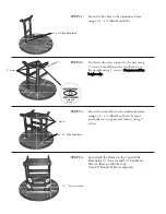 Preview for 2 page of Berlin Gardens GCDT0048D Assembly Directions