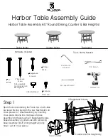 Preview for 1 page of Berlin Gardens Harbor Assembly Manual