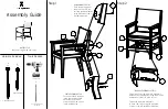 Preview for 1 page of Berlin Gardens Mathew Sling Dining Arm Chair MHSDAC2236 Assembly Manual