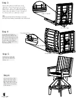 Preview for 2 page of Berlin Gardens Mayhew Chat Counter Assembly Manual